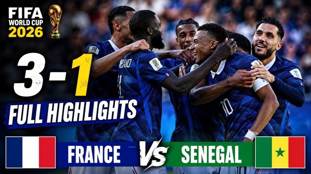 France vs Senegal | Full Highlights | FIFA World Cup 2026