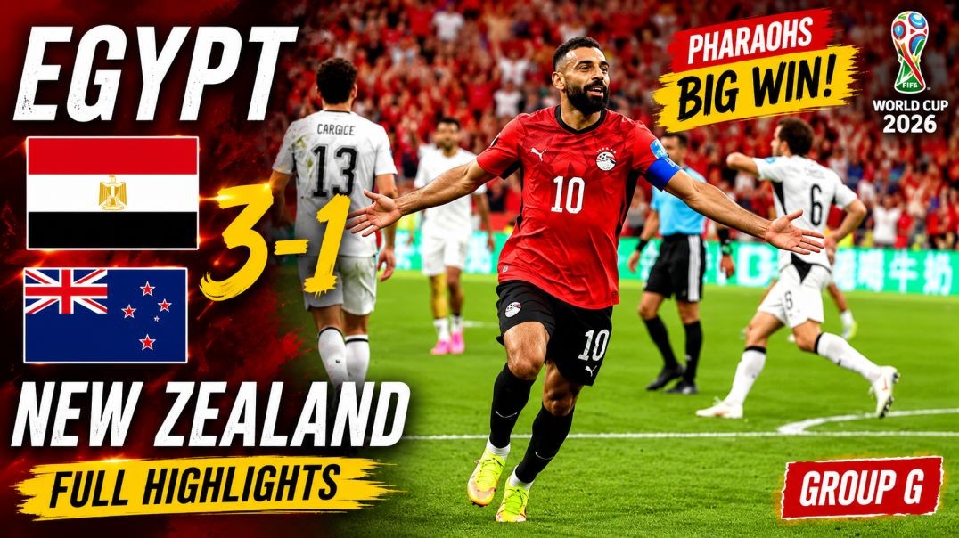 New Zealand vs Egypt Extended Highlights | FIFA World Cup 2026