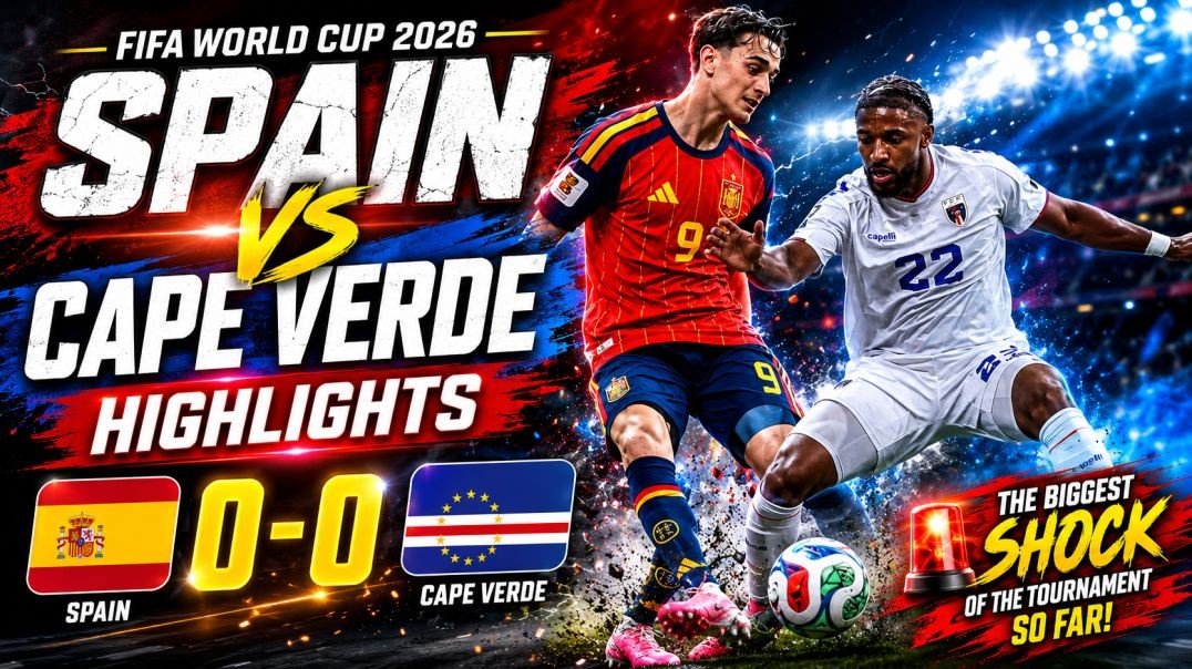 Spain vs Cape Verde Highlights | FIFA World Cup 2026