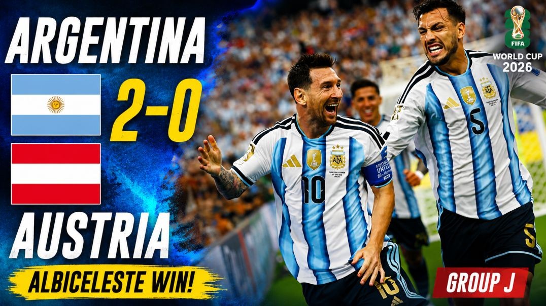 Argentina vs Austria Full Highlights | FIFA World Cup 2026