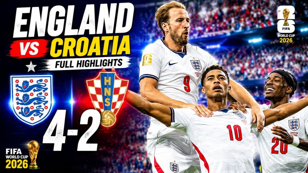 England vs Croatia Full Highlights | FIFA World Cup 2026