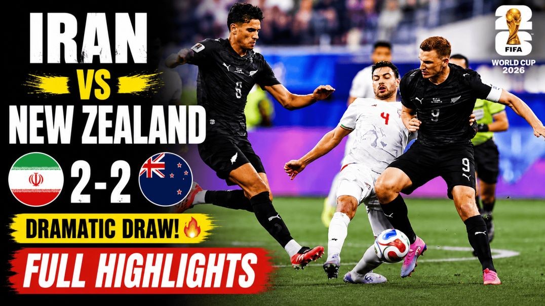 Iran vs New Zealand Highlights | Elijah Just BRACE & Iran Fight Back TWICE! | FIFA World Cup 202