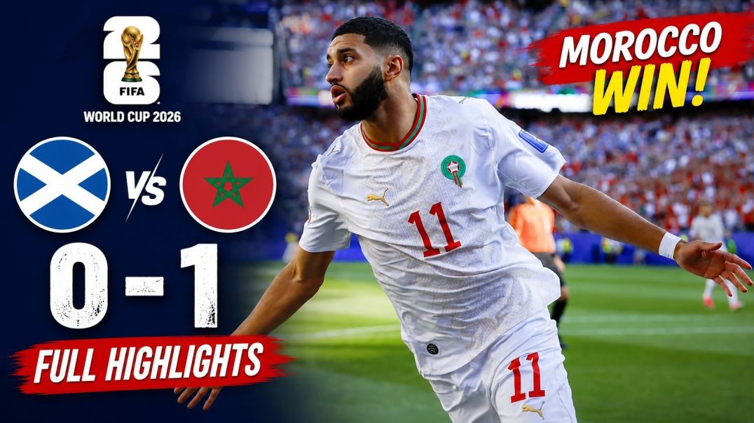 ⁣Scotland vs Morocco Extended Highlights | FIFA World Cup 2026