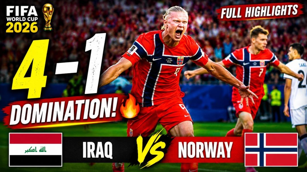 Iraq vs Norway | Full Match Highlights & All Goals | FIFA World Cup 2026