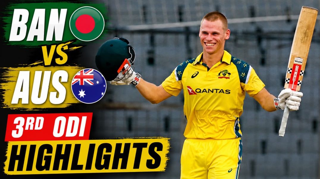 Bangladesh vs Australia | 3rd ODI Full Highlights | Australia Tour of Bangladesh 2026