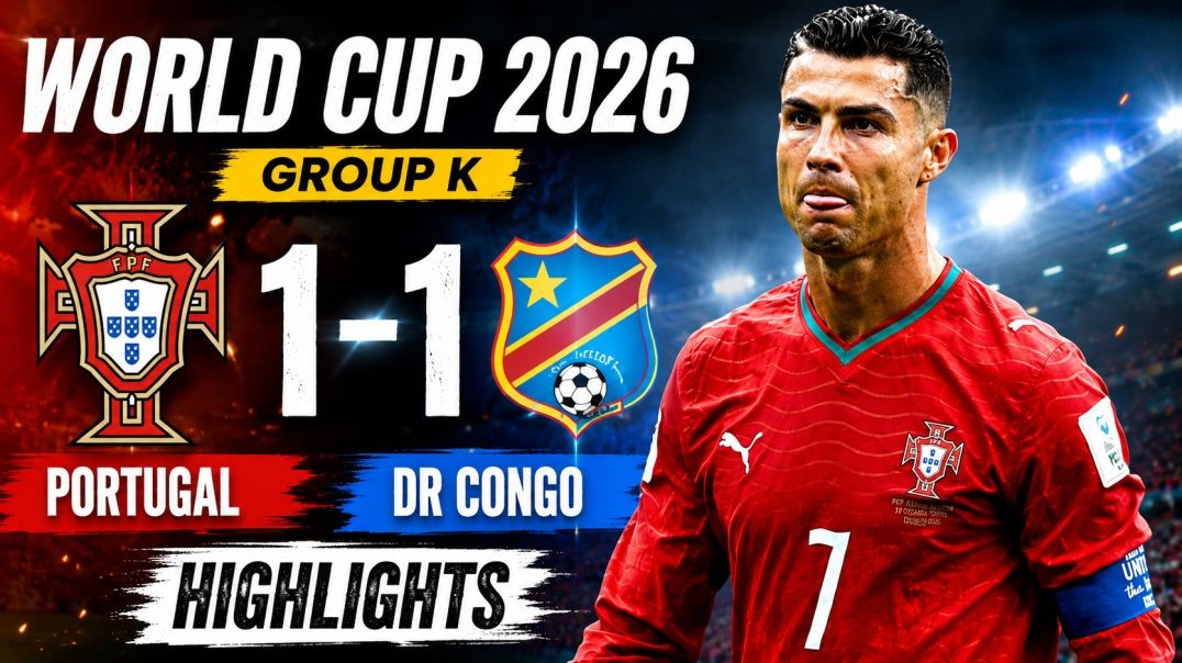Portugal vs DR Congo Full Highlights | FIFA World Cup 2026