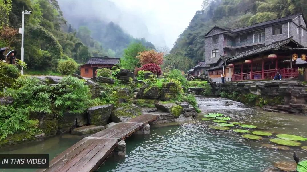 The Most Beautiful Valley in China (Misty Mountain Paradise)