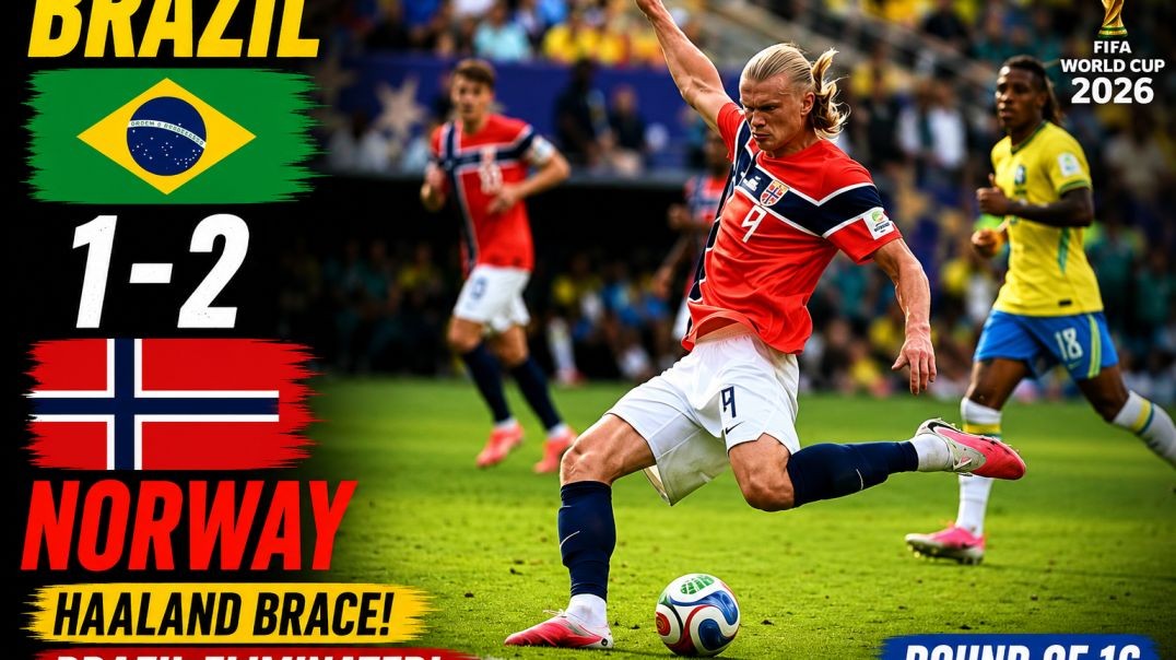 Brazil vs Norway Extended Highlights | Round of 16 | FIFA World Cup 2026
