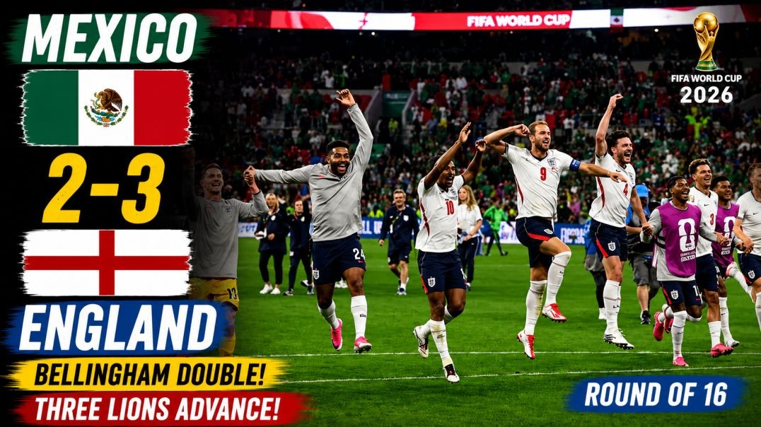 Mexico vs England Extended Match Highlights | Round of 16 | FIFA World Cup 2026