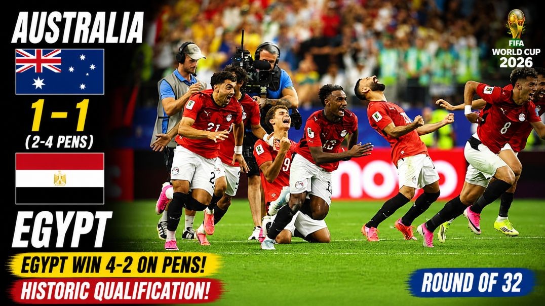 Australia vs Egypt | Extended Highlights | Round of 32 | FIFA World Cup 2026